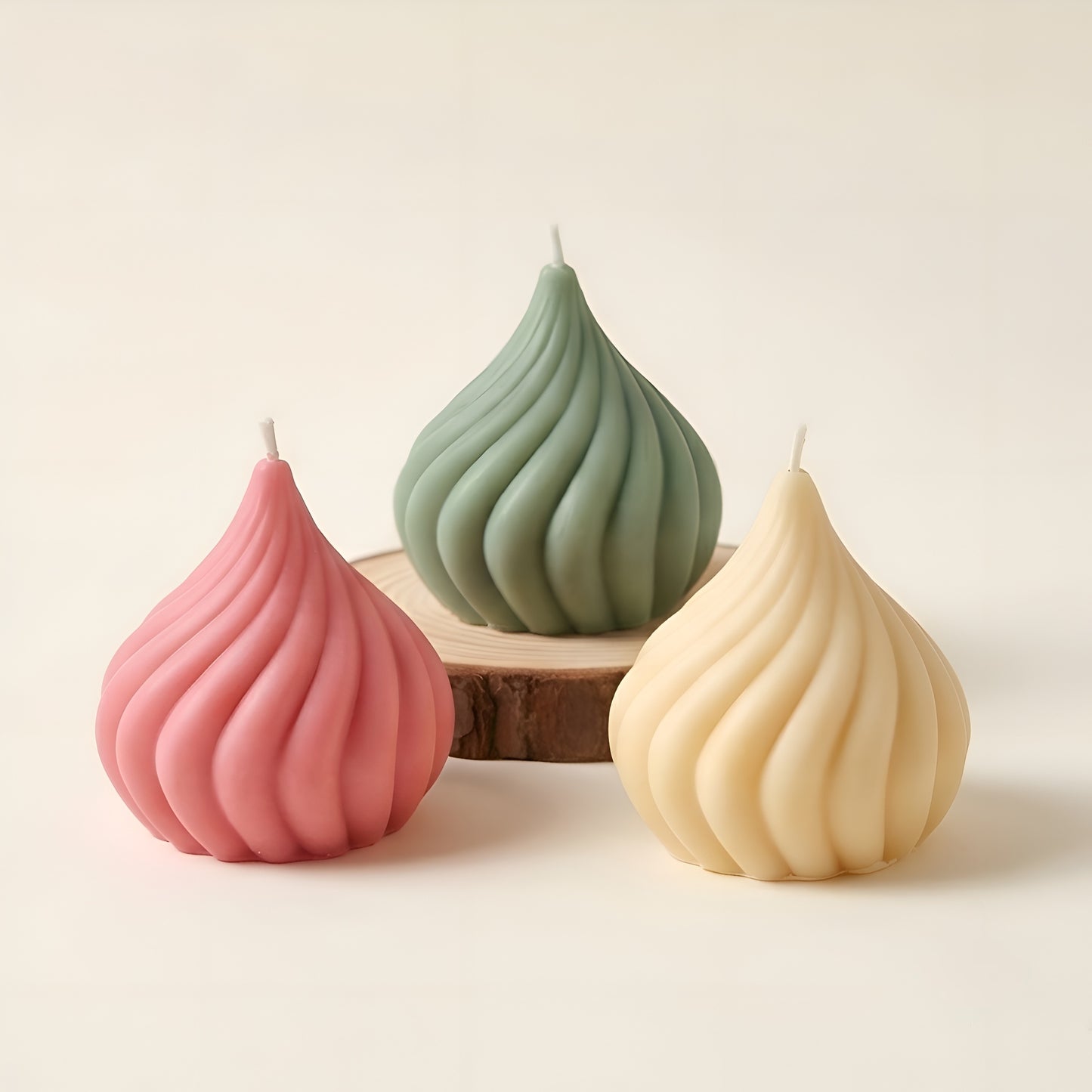 Soft Spiral Candle