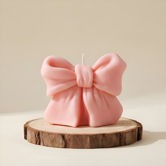 Cute Bow Candle